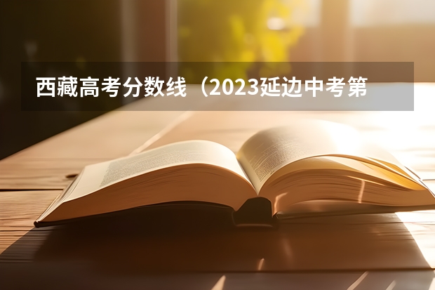 西藏高考分数线（2023延边中考第一批次录取分数线公布）