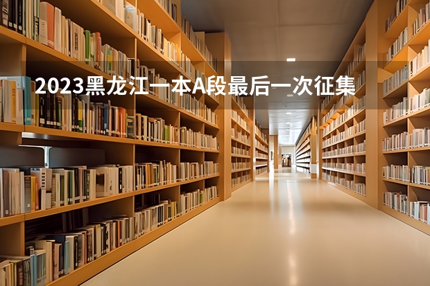 2023黑龙江一本A段最后一次征集志愿投档分数线（安徽高考总分及各科分数）