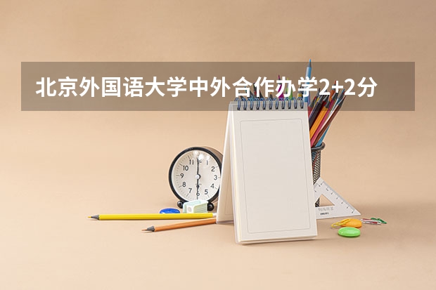 北京外国语大学中外合作办学2+2分数线 2023定州中考各高中分数线