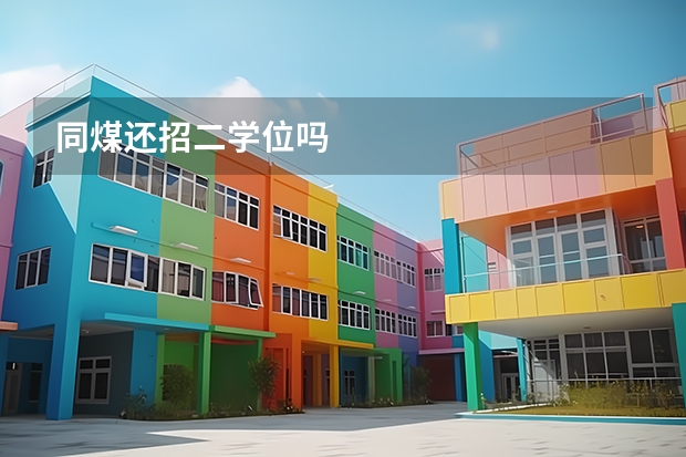 同煤还招二学位吗
