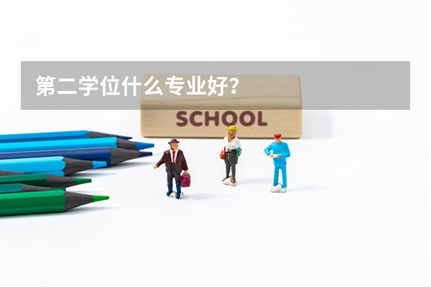 第二学位什么专业好?