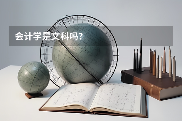 会计学是文科吗？