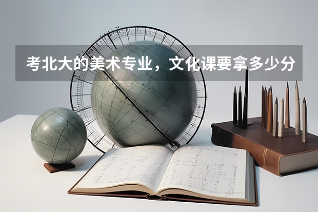 考北大的美术专业,文化课要拿多少分才行