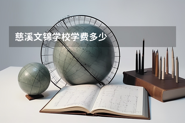 慈溪文锦学校学费多少