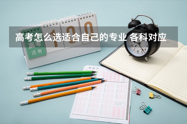 高考怎么选适合自己的专业 各科对应的专业有什么