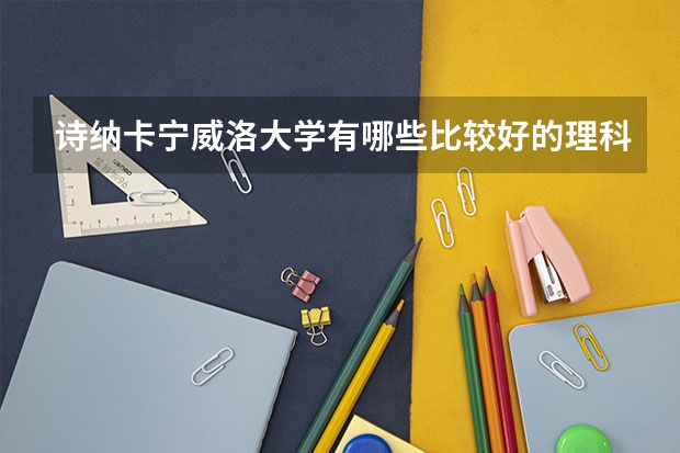 诗纳卡宁威洛大学有哪些比较好的理科专业？