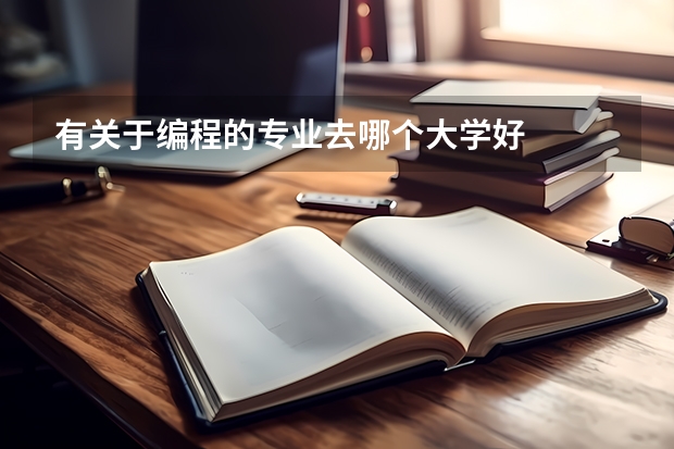 有关于编程的专业去哪个大学好