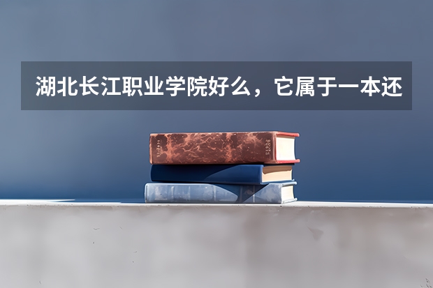 湖北长江职业学院好么，它属于一本还是二本呐？知道的人说下，湖北排名第几呢？