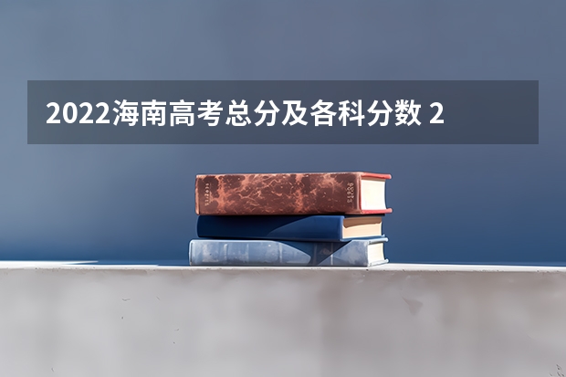 2022海南高考总分及各科分数 2023南阳中考最低录取控制分数线公布