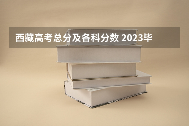 西藏高考总分及各科分数 2023毕节中考第二批录取分数线最新公布