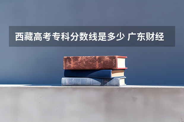 西藏高考专科分数线是多少 广东财经类大学有哪些及录取分数线排行榜