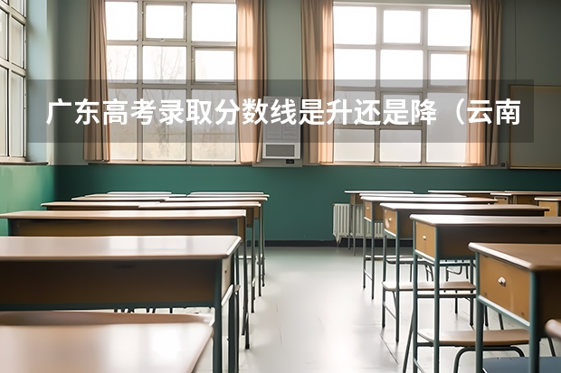 广东高考录取分数线是升还是降（云南高考专科分数线是升还是降）